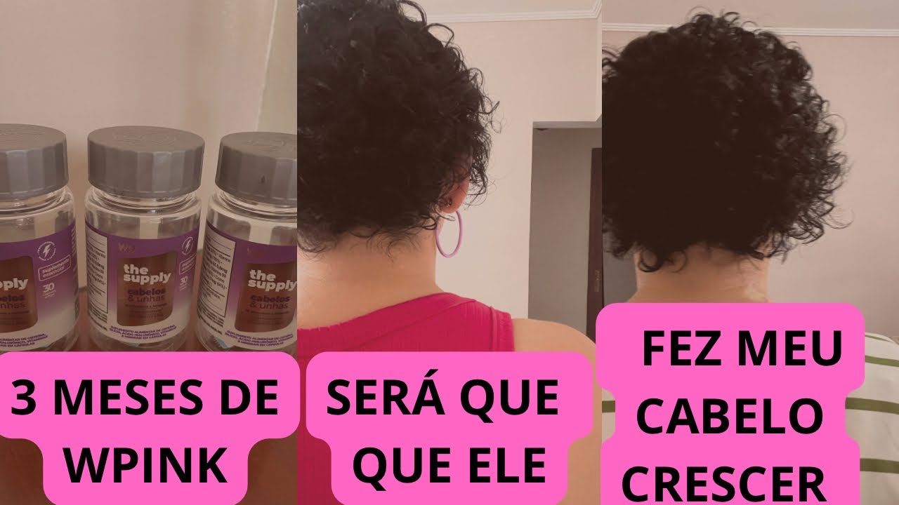 MINHA OPINIÃO SOBRE O SUPLEMENTO CABELOS E UNHAS DA WPINK!!  