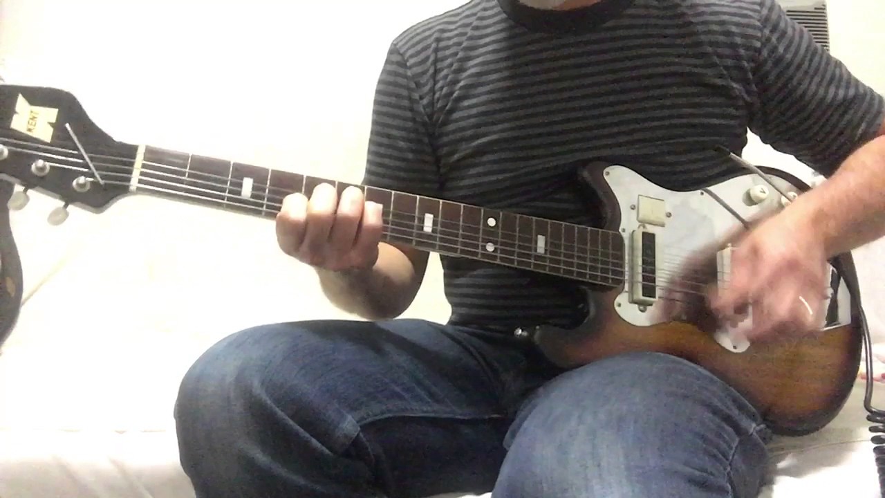 1960's Kent Vegas 530 electric guitar Japan - YouTube