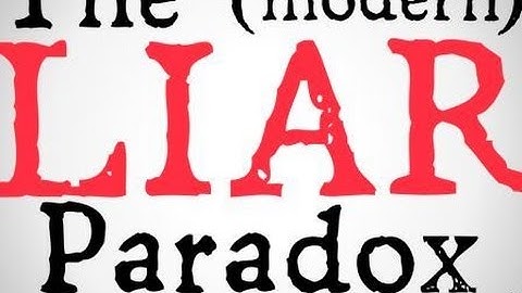 The Modern Liar Paradox