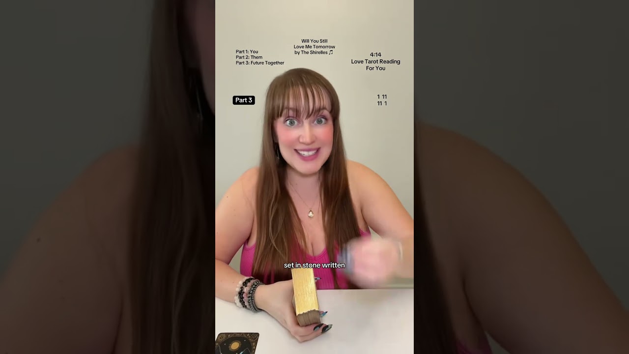 Will they  still love you tomorrow    part 3 -  Intuitively Beth