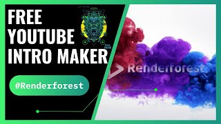 How To Make Free YouTube Intro Videos | Renderforest | #intromaker
