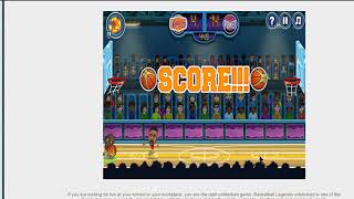 Basketball Legends - Best Unblocked Games 77