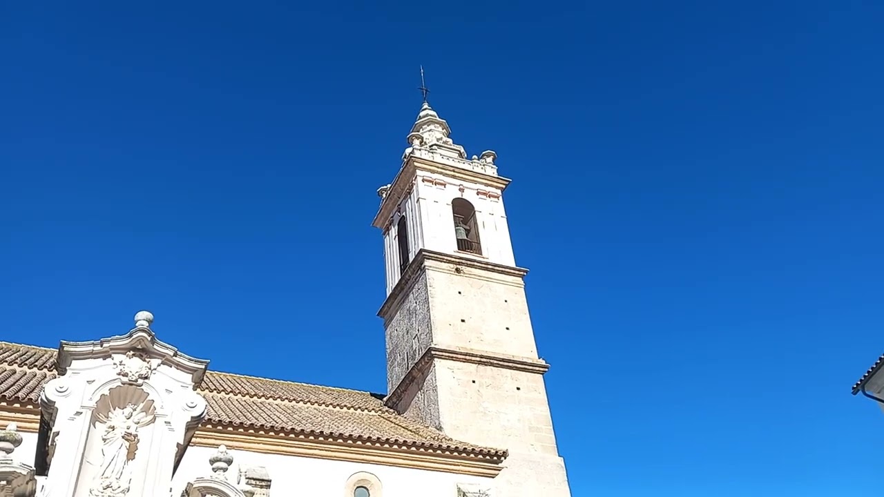 Volteo General de Campanas Parroquia San Sebastián (Estepa Sevilla)