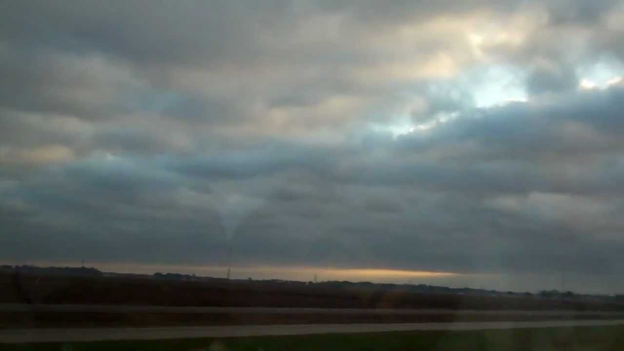 Weird Rainbow Colors All Through Sky! Earthquake Clouds!! Strange ...