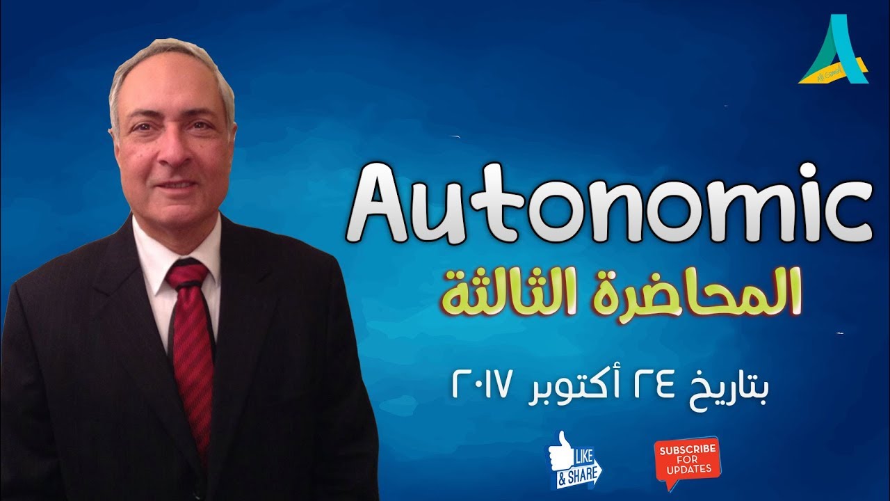 Dr.Nagi - Live Physiology - Lecture 8 - ANS (3) - Parasympathetic NS & ANS Centers