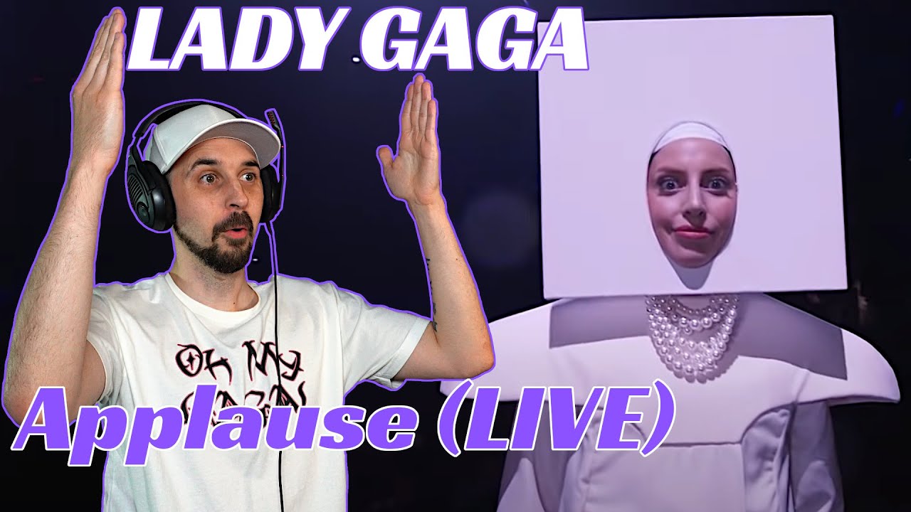 Lady Gaga REACTION! Applause 2013 VMAs!