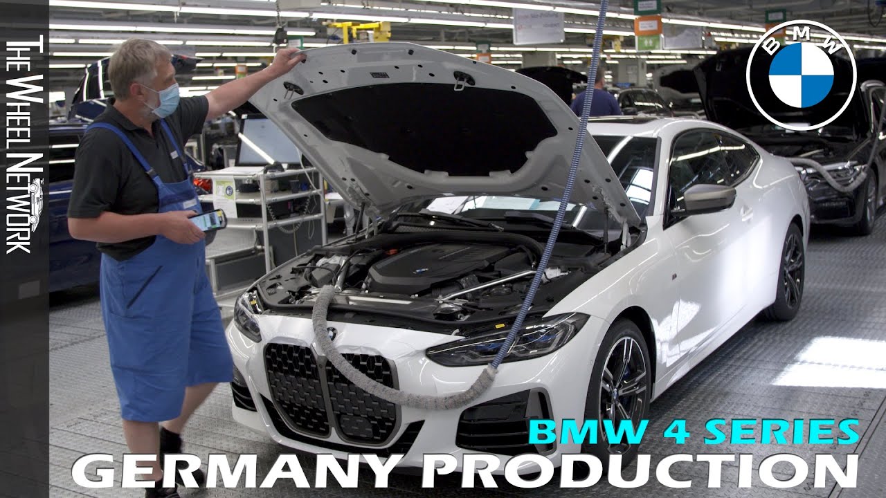 21 Bmw 4 Series Production In Germany Youtube