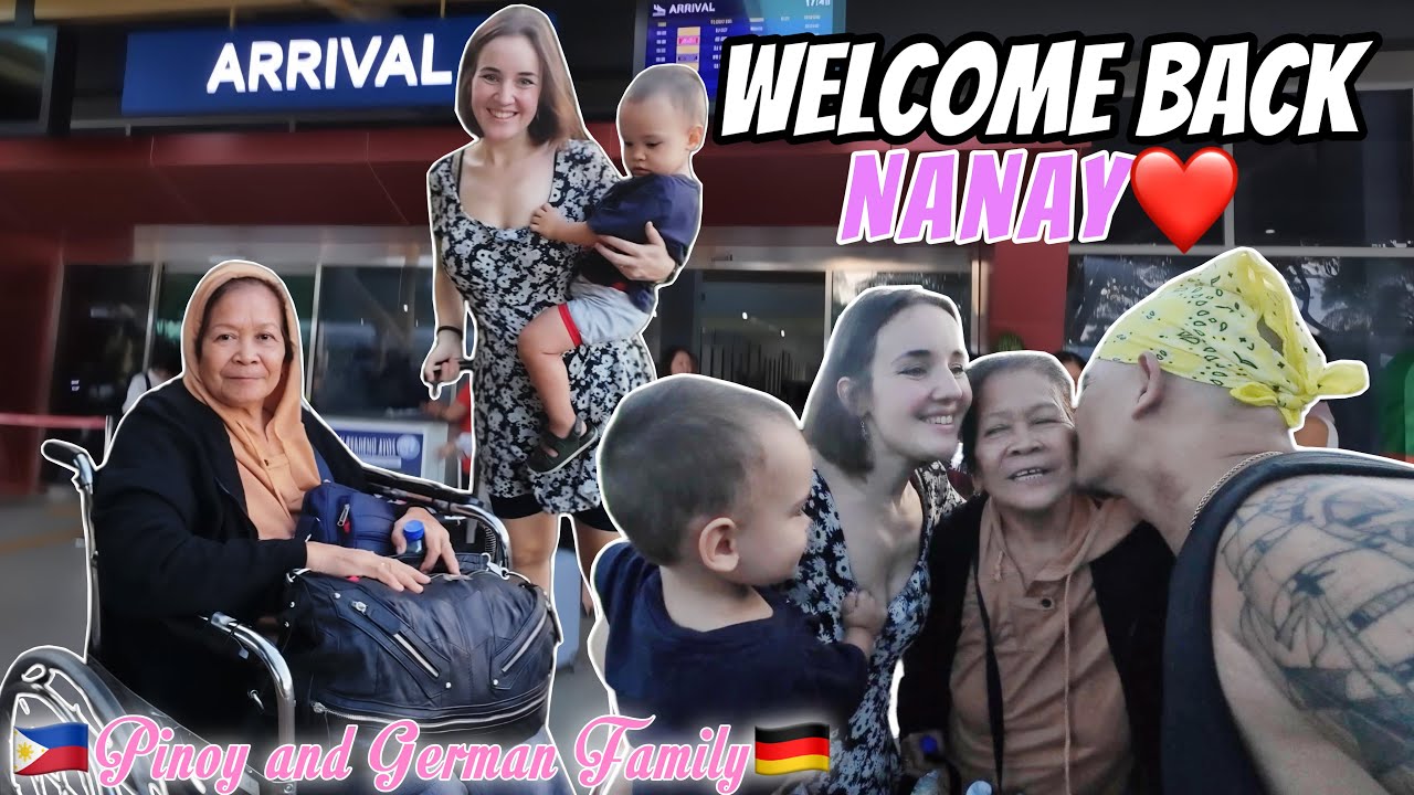 We Got Shortly Nervous when we picked up Nanay at the Airport|🇵🇭Pinoy and German family🇩🇪