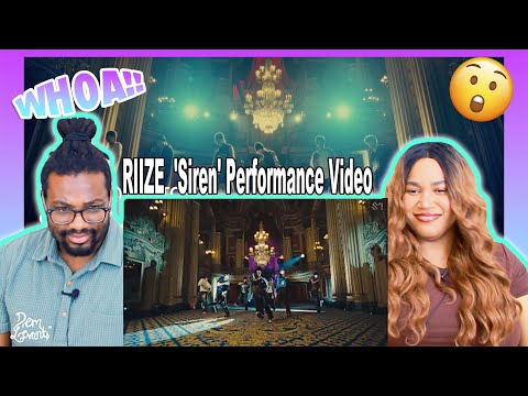 RIIZE 라이즈 'Siren' Performance Video| REACTION