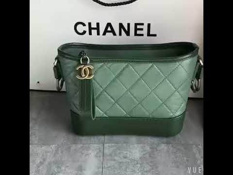 chanel gabrielle bag green