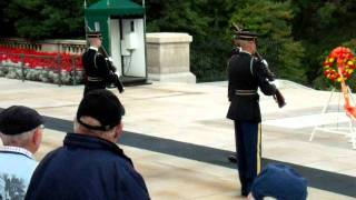 Changing Of The Guards At Tomb Of The Unknown Soldier