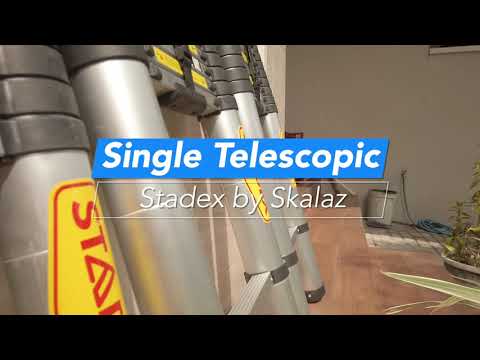Video Tangga Teleskopik Single Merk Stadex by Skalaz® - youtube