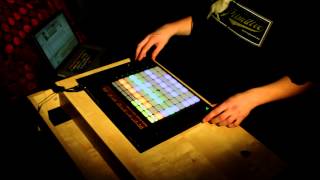Video thumbnail of "Ableton Push Performance with Guitar"