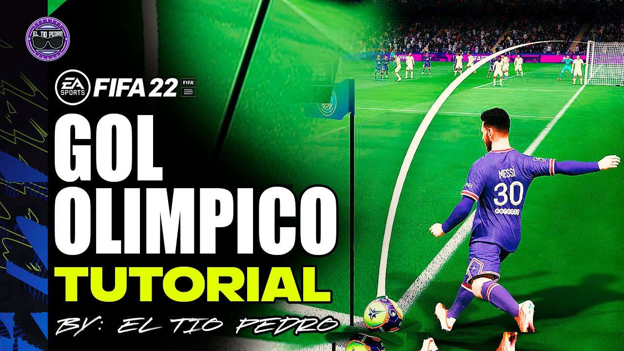 COMO hacer GOL OLÍMPICO en FIFA 22 TUTORIAL