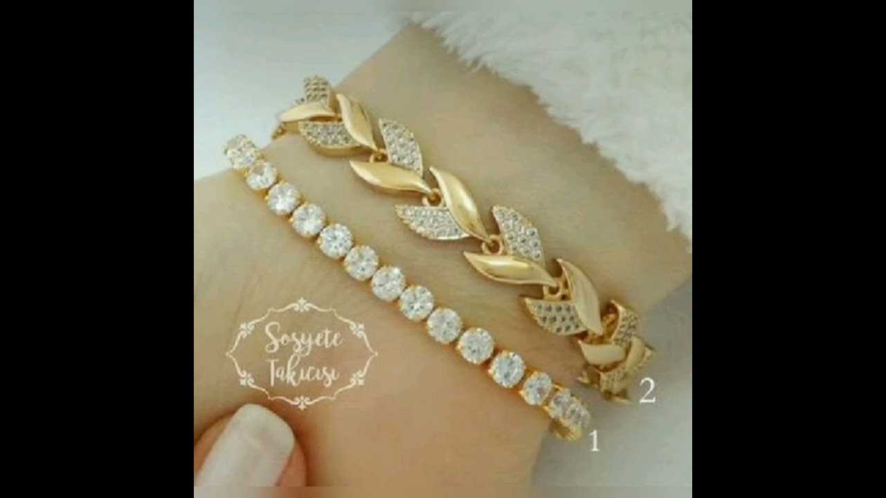 Stylish Diamond Bracelet For Girls 
