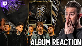 Caskets - Lost Souls ALBUM CATCH UP REACTION // 2021 AOTY CONTENDER! // Roguenjosh Reacts