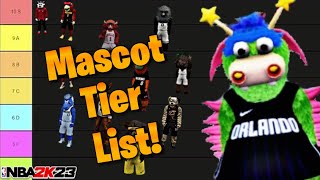 I Rated Mascots 1-10 On 2K23(updated mascot tier list)