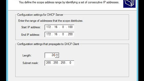 Cài đặt và cấu hình DHCP trên Windows Server 2012