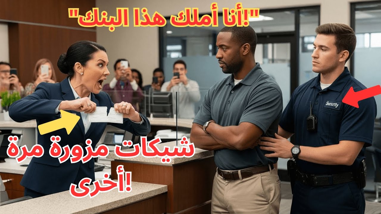 مديرة بنك مزّقت شيك رجل أسود بـ10 ملايين دولار… وبعد دقائق قال مديرها كلمة دمّرت حياتها