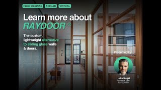 Learn More About RAYDOOR - The custom, lightweight alternative to sliding glass walls & doors screenshot 1