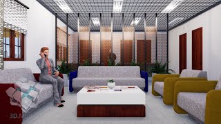 Office Interior Walkthrough