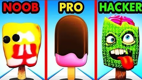 NOOB vs PRO vs HACKER POPSICLE STACK!