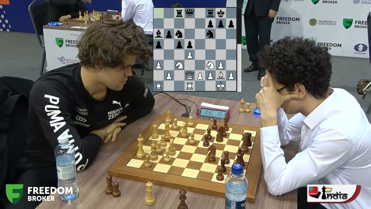 Magnus arrives late to the World Rapid Championship and wastes 20 seco, Magnus  Carlsen