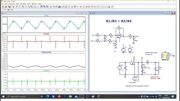 LTSPICE Differential Opamp Applications for Power Electronics