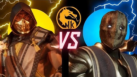 MORTAL KOMBAT 11 SCORPION VS NOOB SAIBOT