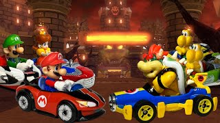 Bowsers Castle  Final Episode  The Race For The Mushroom Kingdom  Mario Kart Hot Wheels