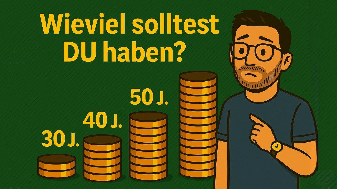 So viel Vermögen solltest du in jedem Alter haben | Neue Studien 2025
