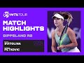 A. Petkovic vs. E. Svitolina | 2021 Gippsland Trophy Round 2 | WTA Highlights