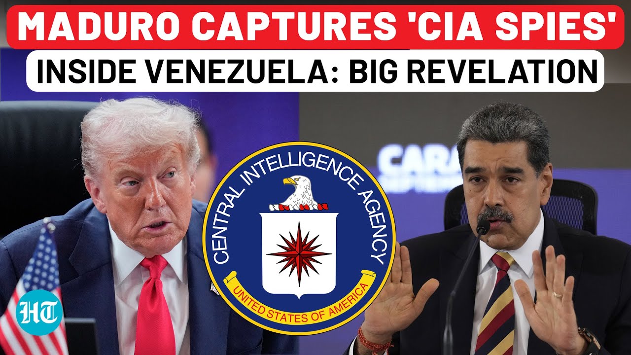 Maduro Captures CIA Spies Inside Venezuela Big Revelation Amid Trump S Military Pressure USA