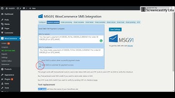 WooCommerce SMS Notification Using MSG91 API