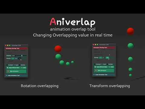 Easy Overlapping Animation in Maya