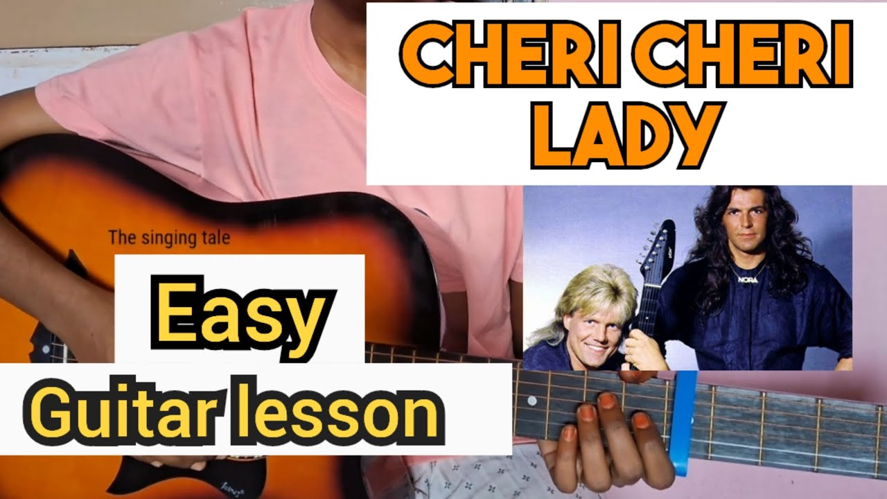 CHERI CHERI LADY GUITAR LESSON | EASY GUITAR LESSON |CHERI CHERI LADY CHORDS | CHERI CHERI LADY