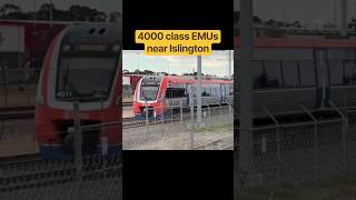 4000 Class EMUs at Islington ⚡🚆 #AdelaideMetro #4000Class