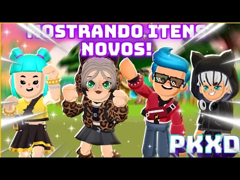 [🤩] Mostrando ITENS novos! No PK XD #pkxduniverse