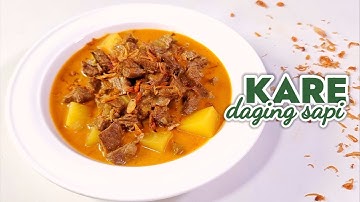 RESEP KARE DAGING SAPI -- KUAH KENTALNYA MANTAB ABIIS