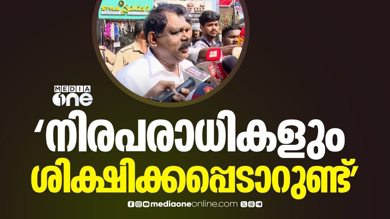 'കോടതിയിൽ നിരപരാധികളും ശിക്ഷിക്കപ്പെടാറുണ്ട്... എനിക്കെതിരെ യാതൊരു തെളിവുമില്ല'