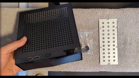 Small Form Factor Computer  Build Using Asus Thin Mini-ITX Motherboard