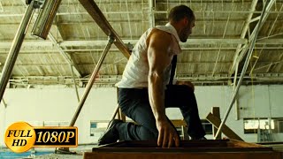 Jason Statham fights a huge professional boxer in a banned lab / The Transporter 2 (2005) Resimi