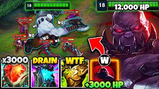 Sion But I Can Literally 1V5 The Enemy Team 12,000 Hp, 600 Ad