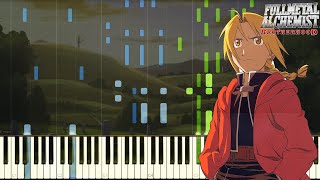 Uso - Full metal Alchemist : Brotherhood ED1 [Piano cover + sheets]