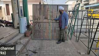 metal gate price India 2020 || metal pipe simple gate for house 2020 || lohe ka gate