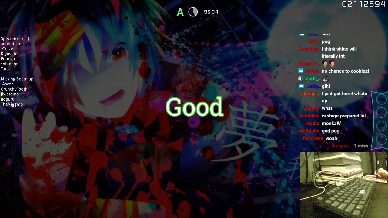 [8.59⭐Live] Vaxei | Kobaryo - Kumo No Kireme {ft. Kourin.} [Collab Apocalypse] 97.66% {6❌} -osu!