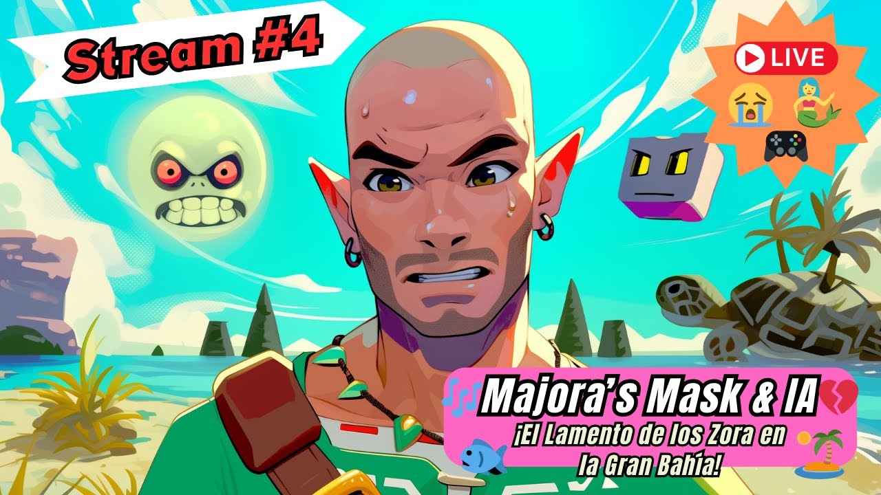 💀🌊 Stream #4 Majora's Mask & IA - ¡El Lamento de los Zora en la Gran ...