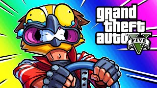 GTA5 Funny Moments  Randomized Chaos Race Mod!