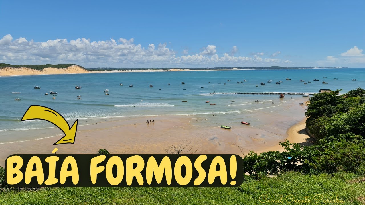 Uma das mais belas praias do litoral sul do Rio Grande do Norte. Baía  Formosa. - YouTube