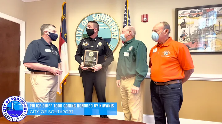 Southport-Oak Island Kiwanis Club Honors Police Ch...